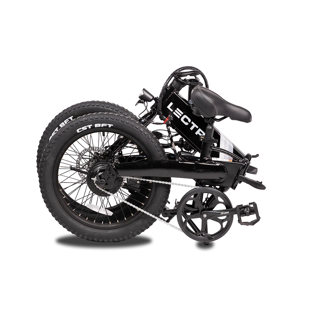 XP 2.0 Lite Midnight Black Folding eBike - Image 3