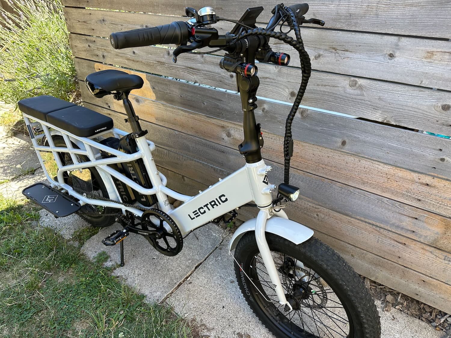 Lectric XPedition Cargo eBike Dual Battery with Extras Only 66 Miles - Image 2