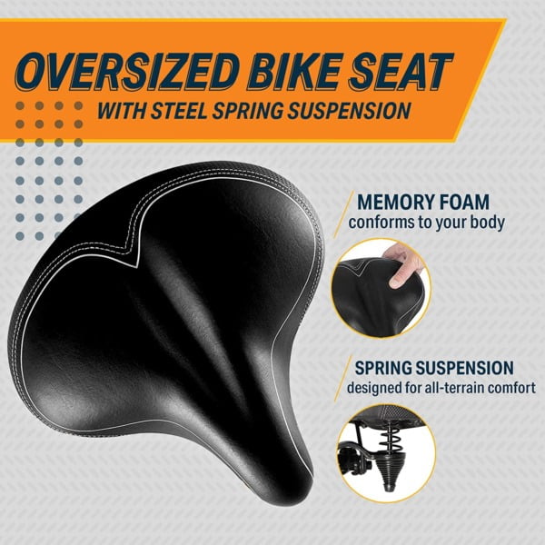 Bikeroo Oversized Bike Seat - Image 2