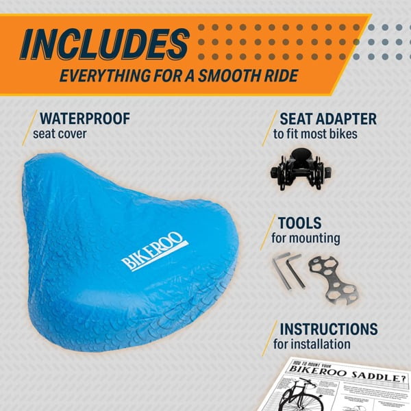 Bikeroo Oversized Bike Seat - Image 4