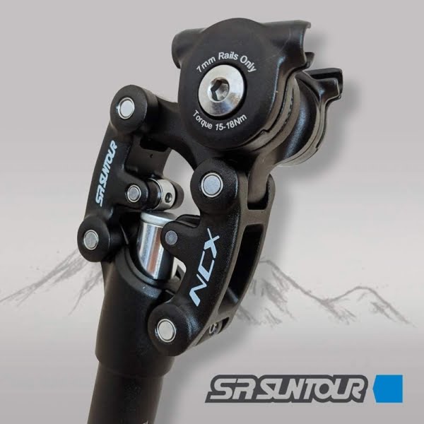 SR Suntour SP12 NCX bike Suspension Seatpost with Cover