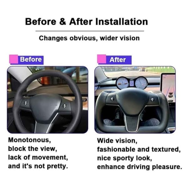 Tesla Yoke Steering Wheel Upgrade - Image 2
