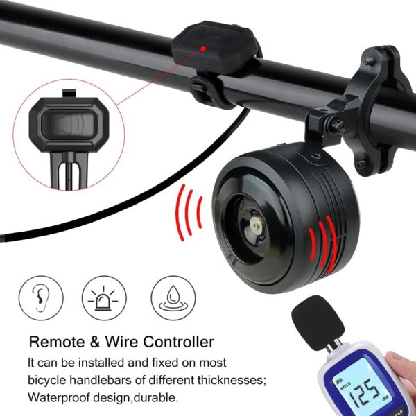 eBike Alarm Horn USB Rechargeable - Image 2