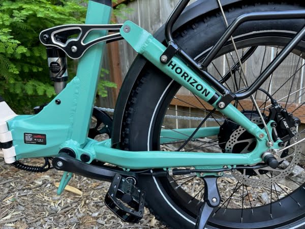 Heybike Horizon Full Suspension Folding eBike - Image 9