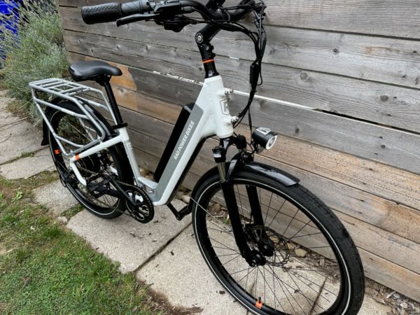 RadCity 5 Plus White Step-Thru eBike - Image 2