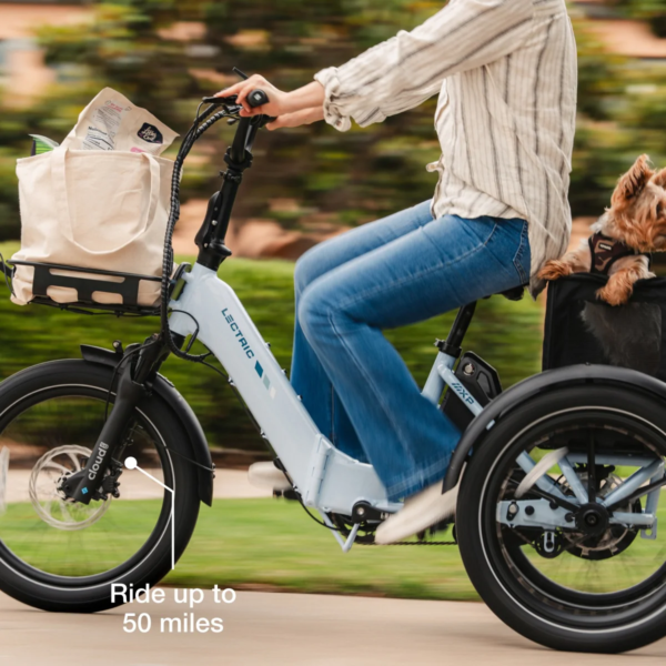 XP Trike2 Glacier Blue eTrike - Image 9