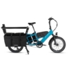 XPedition 2.0 Raindrop Blue Dual Battery Cargo eBike - Image 7