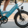 XPedition 2.0 Raindrop Blue Dual Battery Cargo eBike - Image 8