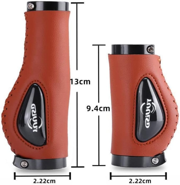 Silicone PU Leather eBike Grips - Image 2